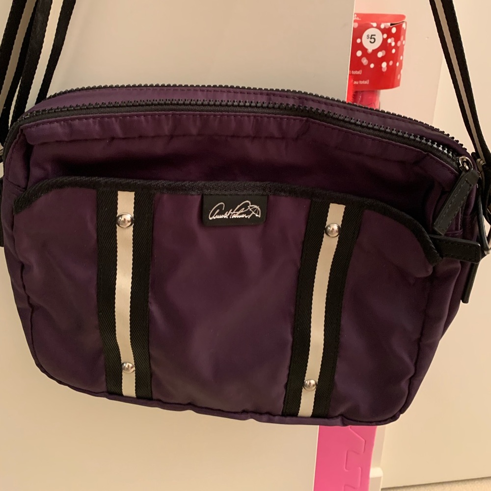 Arnold Palmer crossbody purple